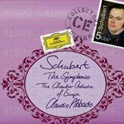 Sinfonie complete - CD Audio di Franz Schubert,Claudio Abbado,Chamber Orchestra of Europe