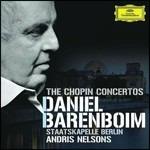 Concerti per pianoforte n.1, n.2 - CD Audio di Frederic Chopin,Staatskapelle Berlino,Andris Nelsons,Daniel Barenboim
