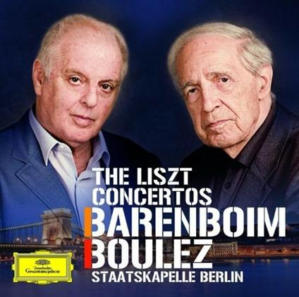 Concerti per pianoforte n.1, n.2 - CD Audio di Pierre Boulez,Daniel Barenboim,Franz Liszt,Staatskapelle Dresda