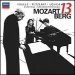 Concerto da camera / Gran Partita - CD Audio di Alban Berg,Wolfgang Amadeus Mozart,Pierre Boulez,Christian Tetzlaff,Mitsuko Uchida