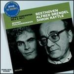Concerti per pianoforte n.4, n.5 - CD Audio di Ludwig van Beethoven,Alfred Brendel,Simon Rattle,Wiener Philharmoniker