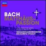 La Passione secondo Matteo - CD Audio di Johann Sebastian Bach,Riccardo Chailly,Gewandhaus Orchester Lipsia