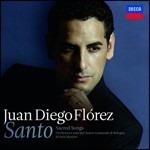 Santo. Sacred Songs - CD Audio di Juan Diego Florez,Orchestra del Teatro Comunale di Bologna,Michele Mariotti