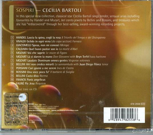 Sospiri - CD Audio di Cecilia Bartoli - 2