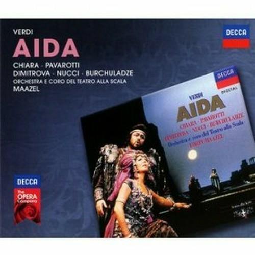 Aida - CD Audio di Luciano Pavarotti,Paata Burchuladze,Ghena Dimitrova,Giuseppe Verdi,Lorin Maazel,Orchestra del Teatro alla Scala di Milano