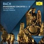 Concerti brandeburghesi n.1, n.2, n.3 - CD Audio di Johann Sebastian Bach,English Concert,Trevor Pinnock