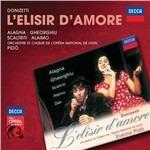 L'elisir d'amore - CD Audio di Gaetano Donizetti,Angela Gheorghiu,Roberto Alagna,Orchestra dell'Opera di Lione,Evelino Pidò