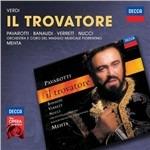 Il Trovatore - CD Audio di Luciano Pavarotti,Shirley Verrett,Leo Nucci,Giuseppe Verdi,Zubin Mehta,Orchestra del Maggio Musicale Fiorentino