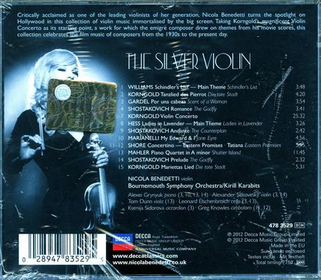 The Silver Violin - CD Audio di Nicola Benedetti - 2