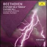 Sinfonie n.1, n.3 - CD Audio di Ludwig van Beethoven,Mikhail Pletnev,Russian National Orchestra