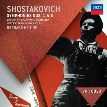 Sinfonie n.1, n.5 - CD Audio di Dmitri Shostakovich,Bernard Haitink,Royal Concertgebouw Orchestra