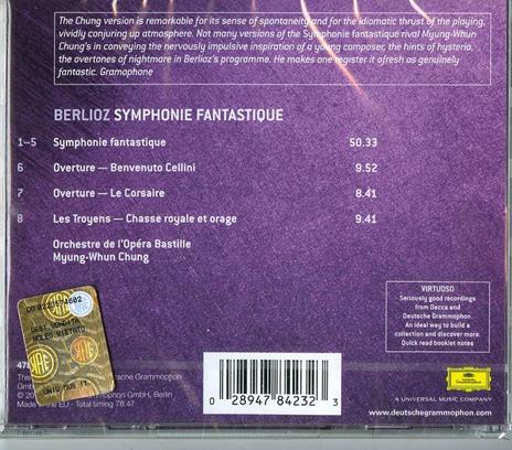 Sinfonia fantastica (Symphonie fantastique) - CD Audio di Hector Berlioz,Myung-Whun Chung,Orchestre de l'Opéra Bastille - 2
