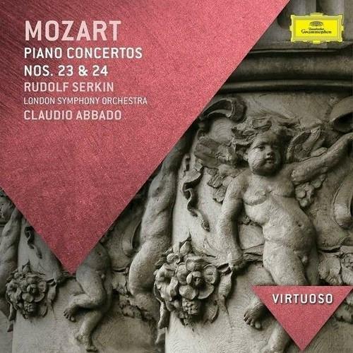 Concerti per pianoforte n.23, n.24 - CD Audio di Wolfgang Amadeus Mozart,Rudolf Serkin,Claudio Abbado,London Symphony Orchestra