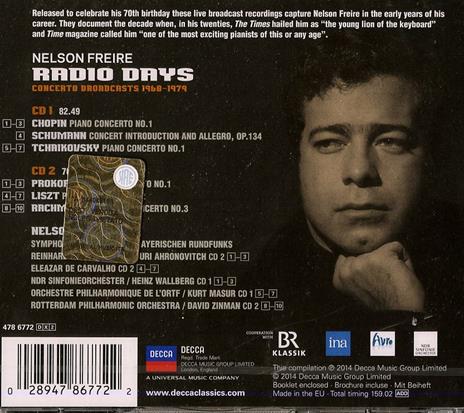 Radio Days - CD Audio di Nelson Freire - 2