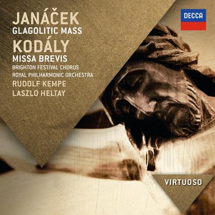Messa glagolitica - Missa Brevis - CD Audio di Zoltan Kodaly,Leos Janacek,Royal Philharmonic Orchestra,Rudolf Kempe,Robert Tear