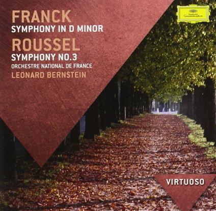 Sinfonia in Re minore / Sinfonia n.3 - CD Audio di Leonard Bernstein,César Franck,Albert Roussel,Orchestre National de France