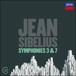 Sinfonie n.3, n.7 - CD Audio di Jean Sibelius,Sir Colin Davis,Boston Symphony Orchestra