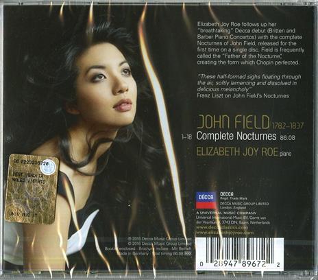 Notturni - CD Audio di John Field,Elizabeth Joy Roe - 2