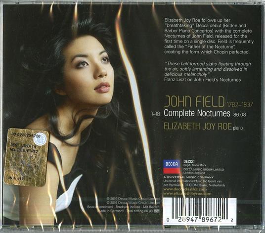 Notturni - CD Audio di John Field,Elizabeth Joy Roe - 2