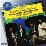 Quartetti per archi - CD Audio di Claude Debussy,Maurice Ravel,Zoltan Kodaly,Melos Quartett