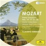Concerti per pianoforte n.14, n.17, n.21, n.26 - CD Audio di Wolfgang Amadeus Mozart,Claudio Abbado,Maria Joao Pires