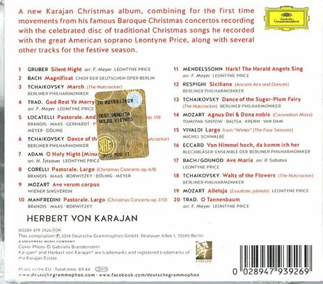 The Christmas Album - CD Audio di Herbert Von Karajan - 2