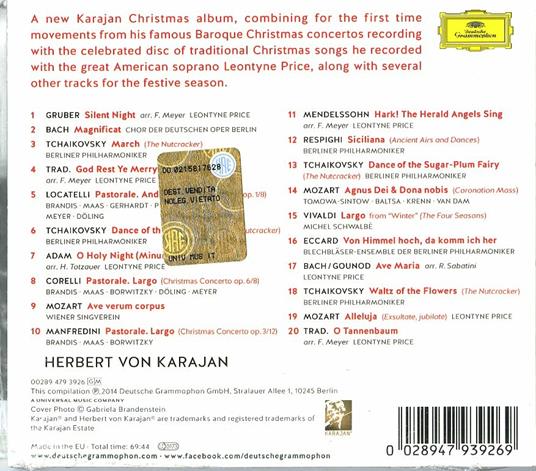 The Christmas Album - CD Audio di Herbert Von Karajan - 2