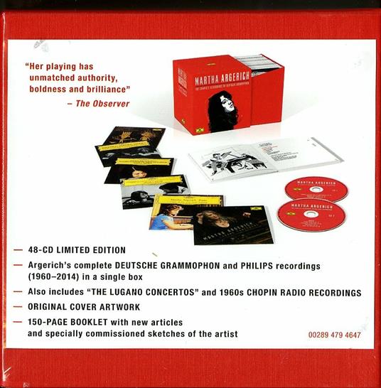 The Complete Recordings on D.G. (Box 48 CD Limited Edition) - CD Audio di Martha Argerich - 3