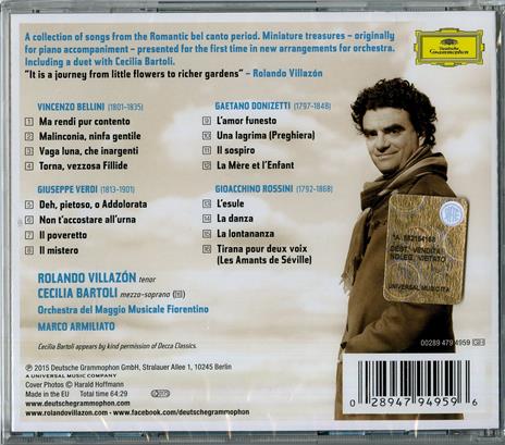 Treasures of Bel Canto - CD Audio di Cecilia Bartoli,Rolando Villazon,Orchestra del Maggio Musicale Fiorentino,Marco Armiliato - 2