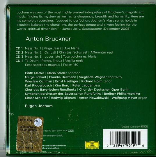 Musica sacra - CD Audio di Anton Bruckner,Eugen Jochum,Orchestra Sinfonica della Radio Bavarese - 2