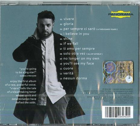 Vivere - CD Audio di Fernando Varela - 2