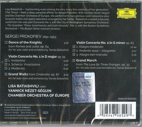 Visions of Prokofiev - CD Audio di Sergei Prokofiev,Elisabeth Batiashvili - 2