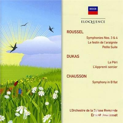 Roussel - Dukas - Chausson - CD Audio di Ernest Ansermet