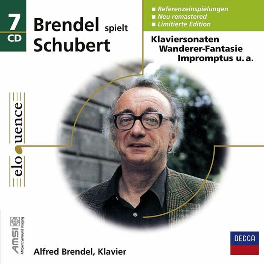 Brendel Spielt Schubert - CD Audio di Franz Schubert