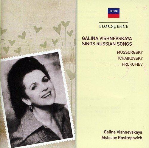 Galina Vishnevskaya Sings Russian Songs - CD Audio di Galina Vishnevskaya