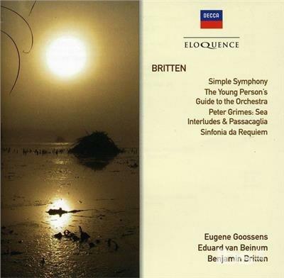 Musica per orchestra - CD Audio di Benjamin Britten,Eugene Goossens