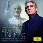 Amore infinito. Canzoni ispirate alle poesie di Giovanni Paolo II - Karol Wojtyla (Slidepack) - CD Audio di Placido Domingo