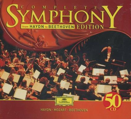 Complete Symphony Edition - CD Audio di Ludwig van Beethoven,Franz Joseph Haydn,Wolfgang Amadeus Mozart,Antal Dorati,Herbert Von Karajan,Neville Marriner,Berliner Philharmoniker,Academy of St. Martin in the Fields,Philharmonia Hungarica