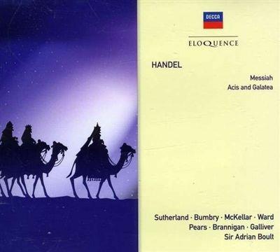 Acis And Galatea; Messiah - CD Audio di Georg Friedrich Händel