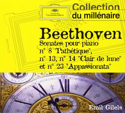 Sonates Pour Piano Nos. 8, 13, 14 & 23 - CD Audio di Ludwig van Beethoven