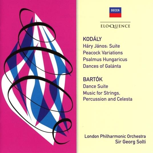 Musica per orchestra - CD Audio di Zoltan Kodaly,Bela Bartok,Georg Solti,London Philharmonic Orchestra