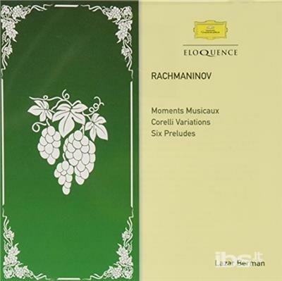 Moments Musicaux; Corelli - CD Audio di Sergei Rachmaninov