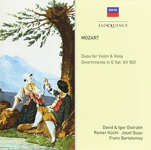 Duos for Violin & Viola - CD Audio di Wolfgang Amadeus Mozart