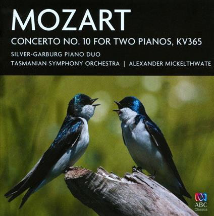 Concerto No. 10 For Two Pianos - KV365 - Silver - CD Audio di Wolfgang Amadeus Mozart