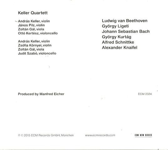 Cantante e Tranquillo - CD Audio di Quartetto Keller - 2
