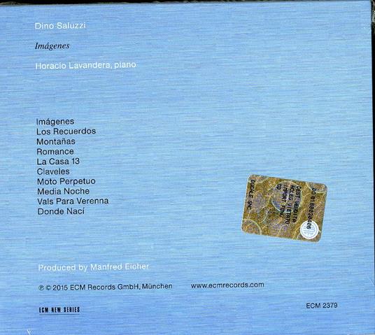 Imagenes. Music for Piano - CD Audio di Dino Saluzzi - 2