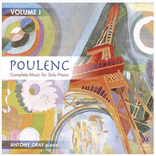 Poulenc: Complete Music For Solo Piano Vol.1 - CD Audio