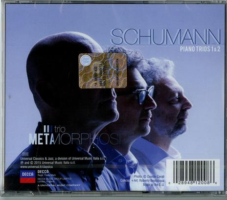 Trii con pianoforte - CD Audio di Robert Schumann,Trio Metamorphosi - 2