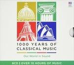 1000 Years of Classical Music - CD Audio