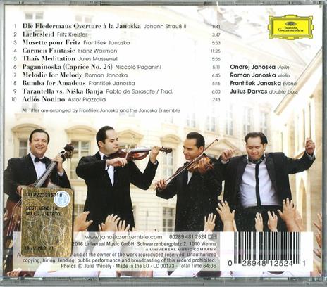 The Janoska Style - CD Audio di Janoska Ensemble - 2